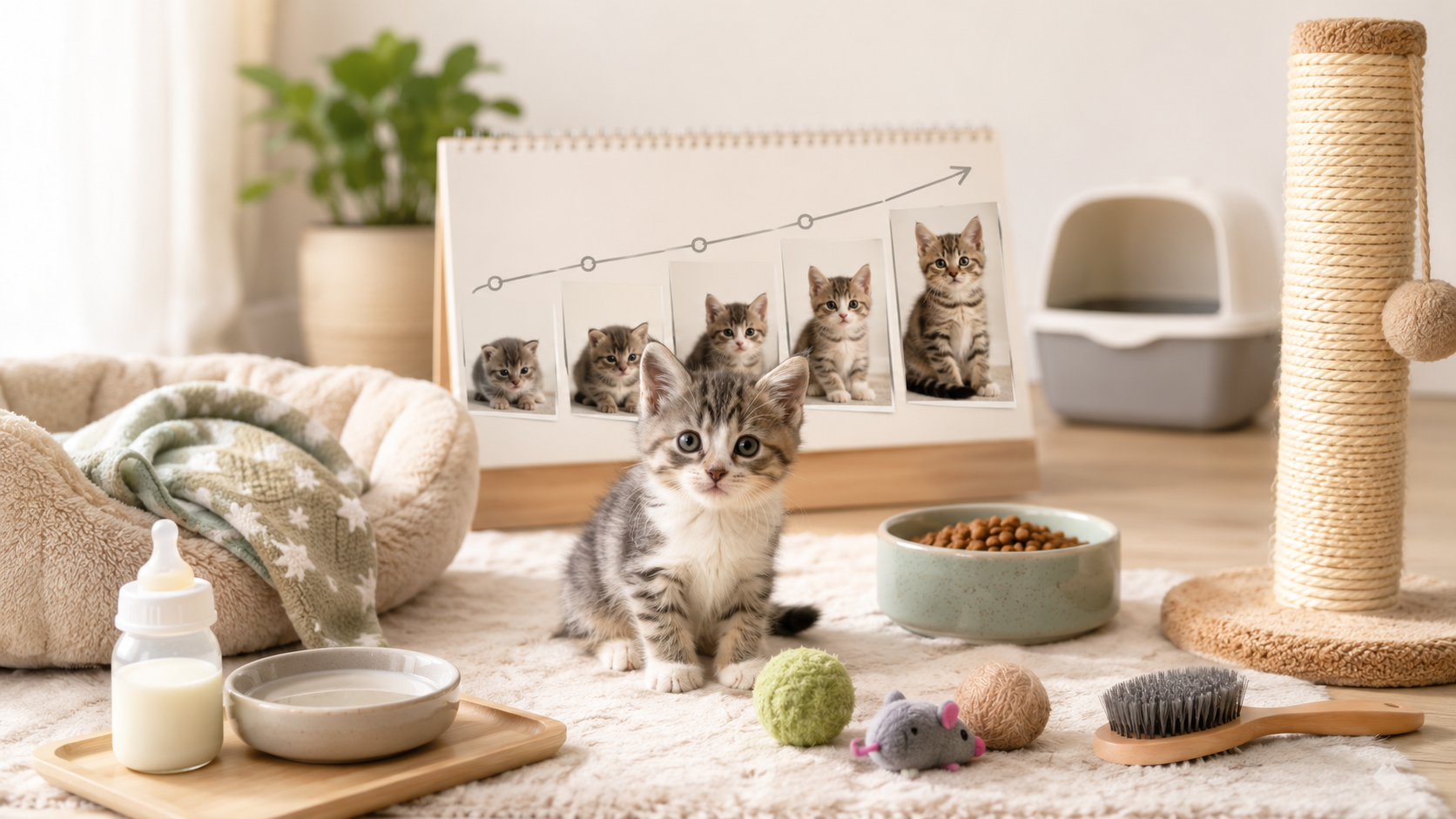 Kitten Care Guide: First Days to 1 Year | Petopic