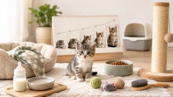 Yavru Kedi Bakımı Rehberi: İlk Günlerden 1 Yaşa | Petopic