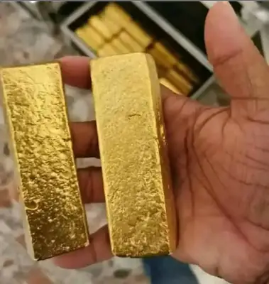 Gold bars and nuggets available 