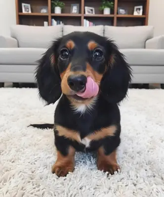 Rencontrez ce adorable Teckel nain ! 🐶❤️