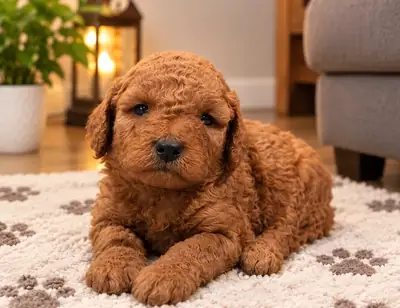 优质迷你金毛杜宾犬幼犬，公犬和母犬