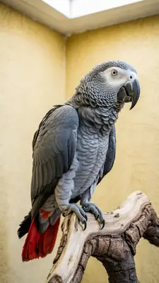 African Grey Parrots available for free adoption