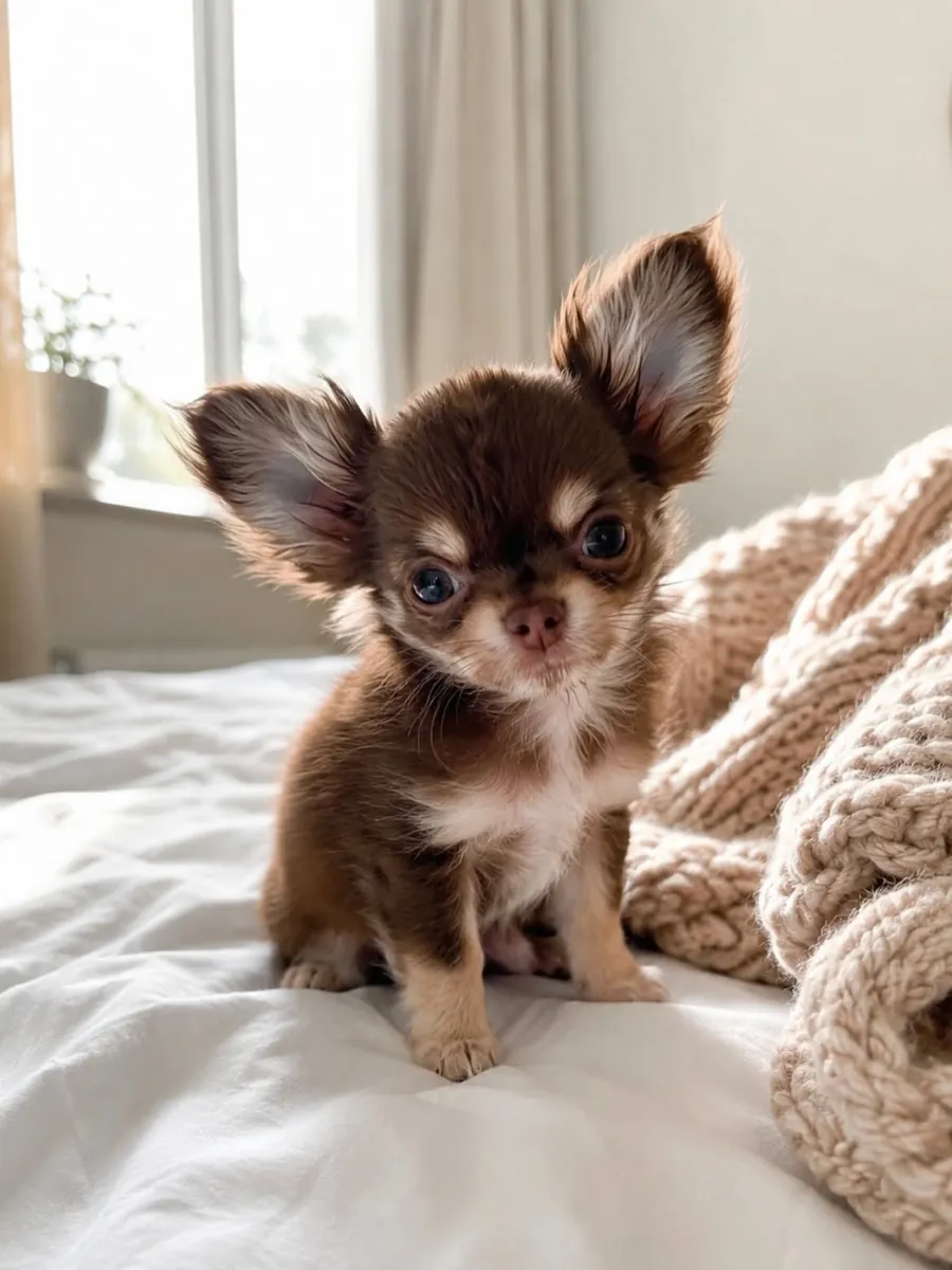 Increíble cachorro chihuahua