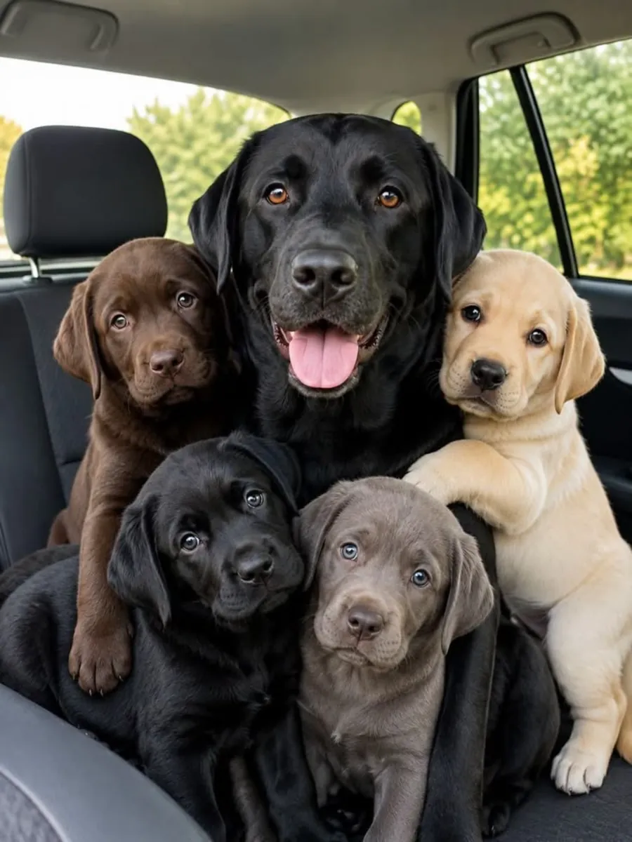 Adorable chiot Labrador attendant sa nouvelle famille 🐶❤️ | WhatsApp: +34 632 000 221