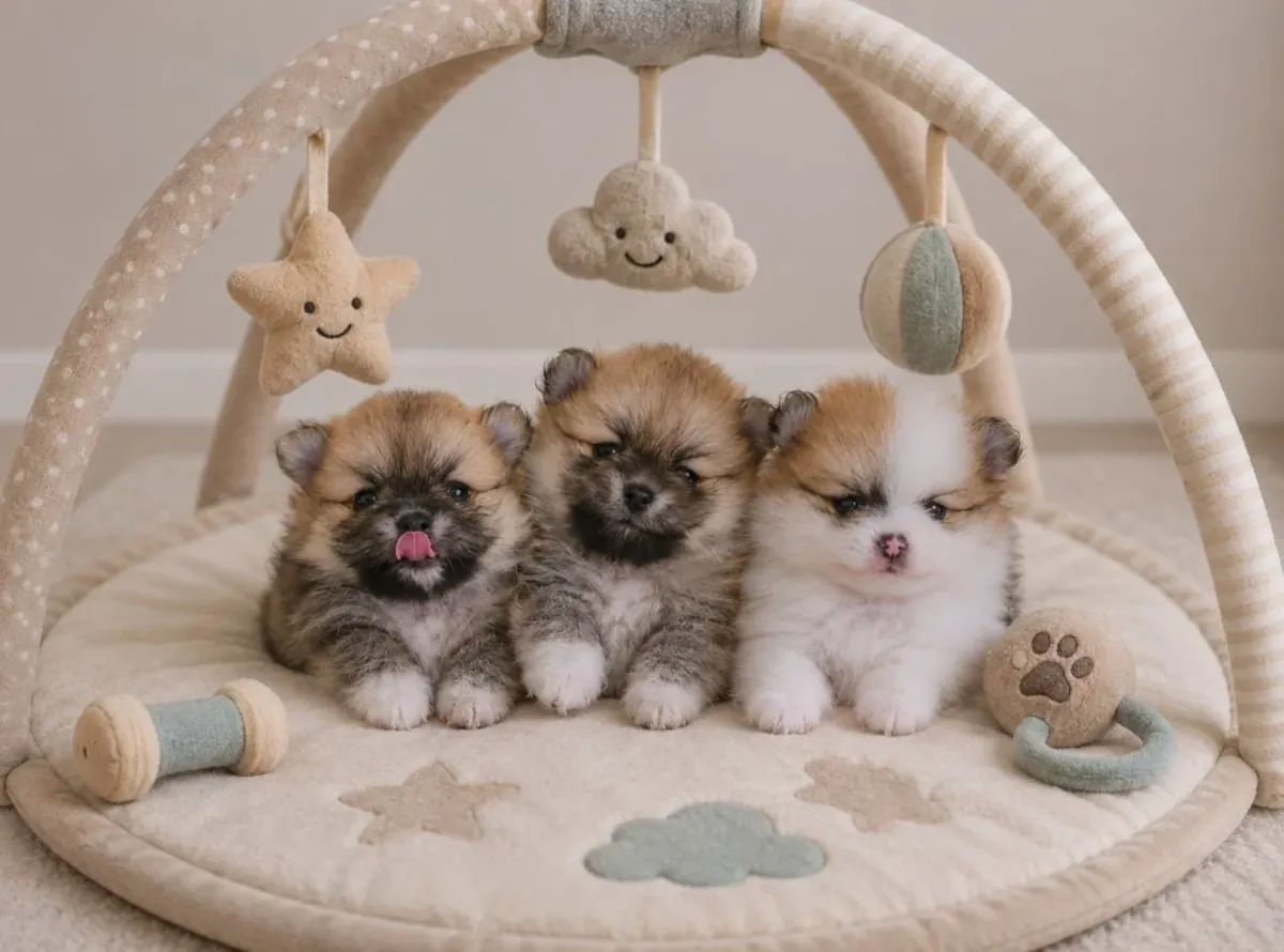 Sweet and Special Pomeranian Puppies Available for Re-homing