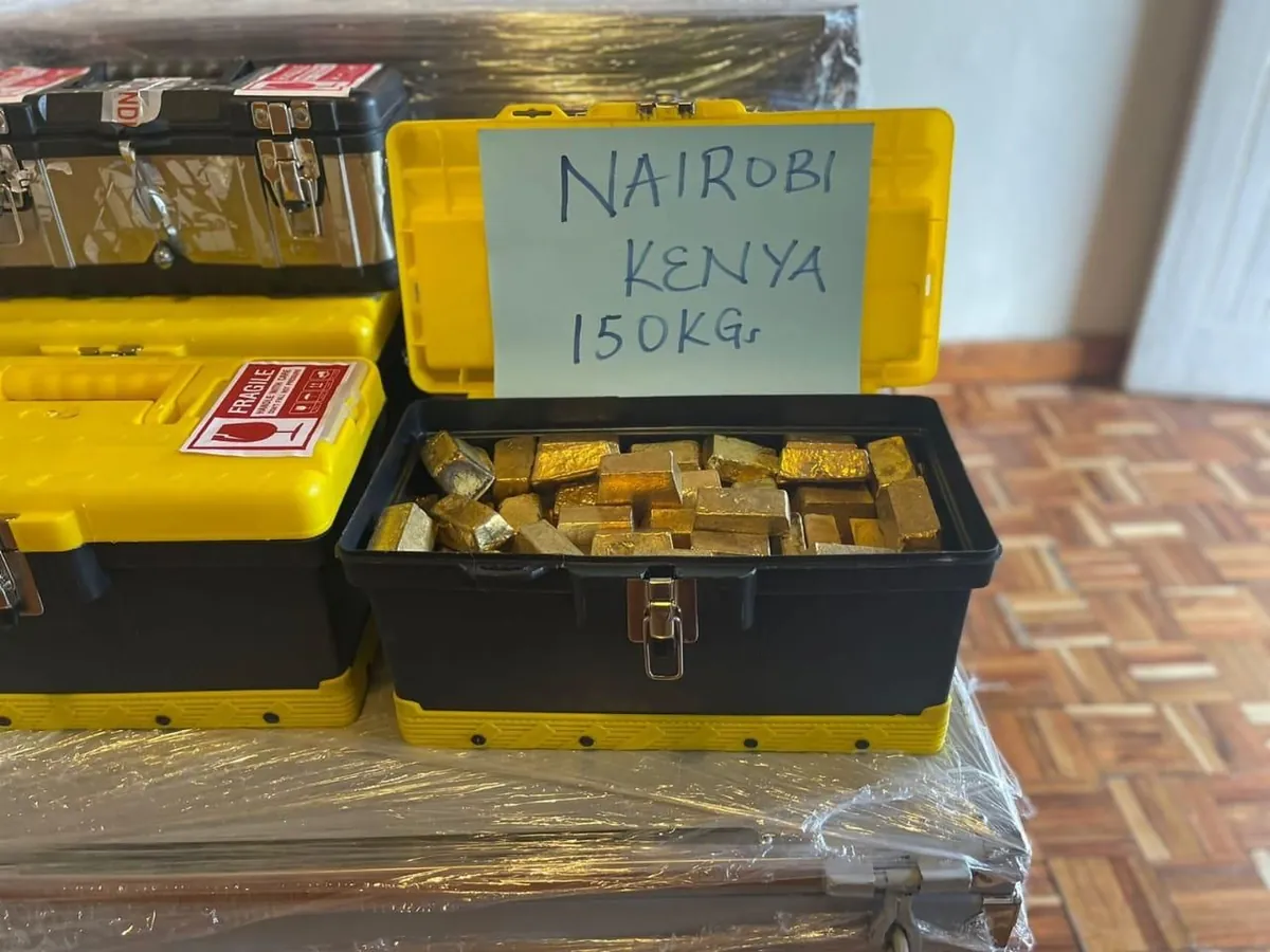Gold available (Nairobi, Kenya).