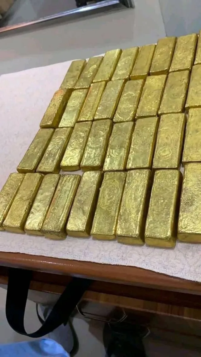 在肯尼亚内罗毕有黄金出售。