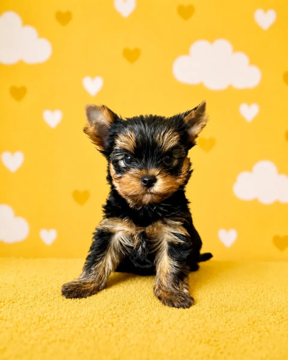 Cachorros de yorkshire terrier entrenados en casa para ti