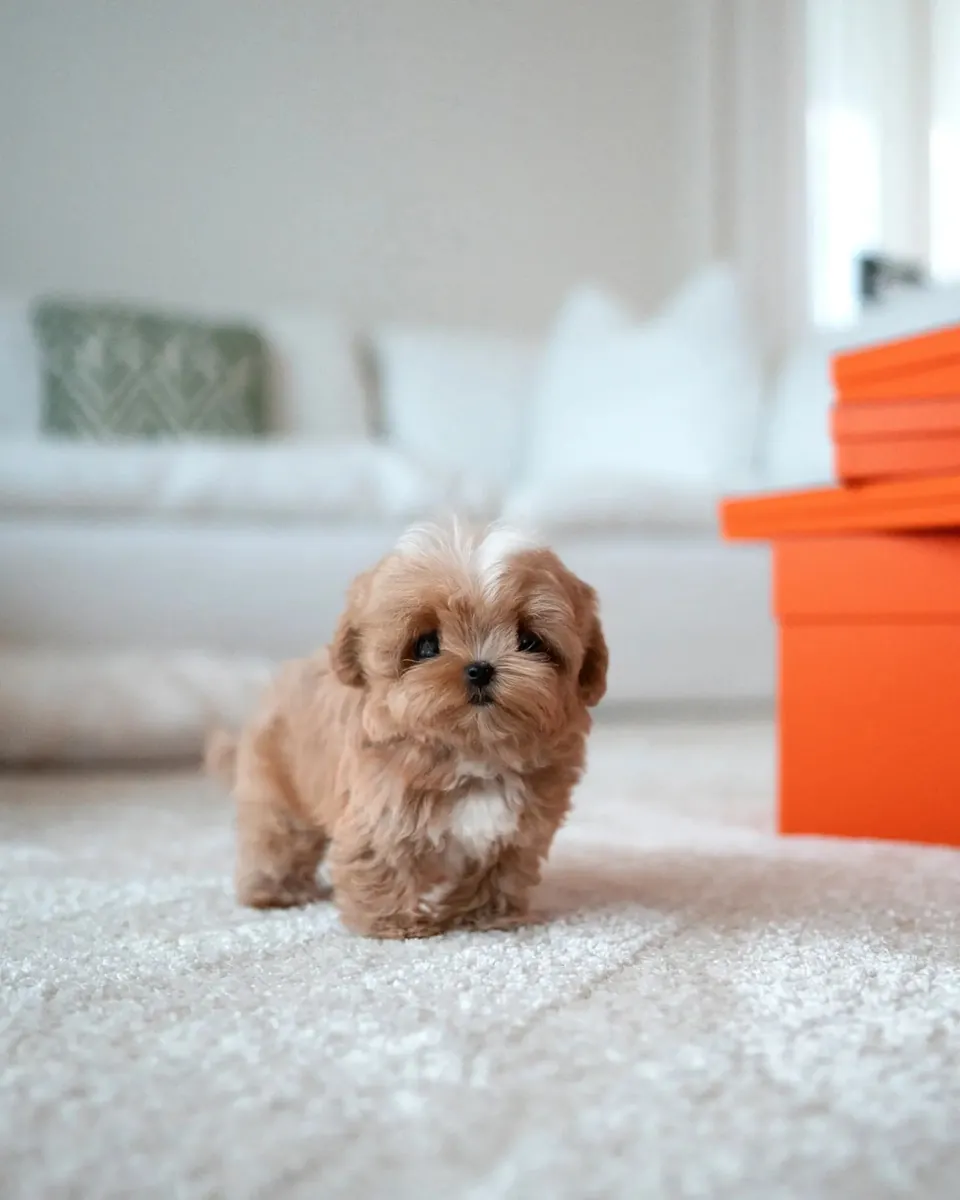 Mignon chiot Maltipoo à adopter