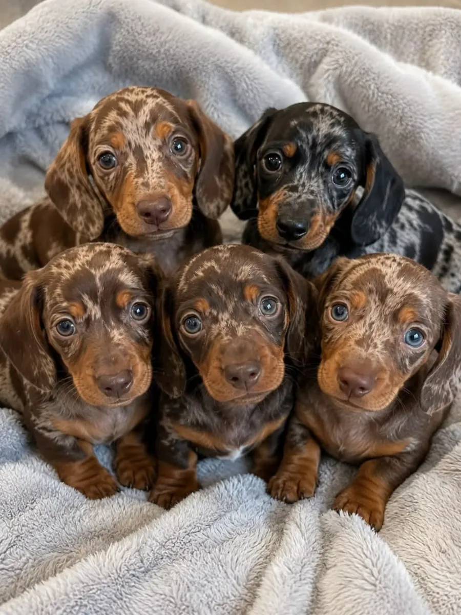  The Perfect Cuddle Partner Dachshund Puppies 🥰