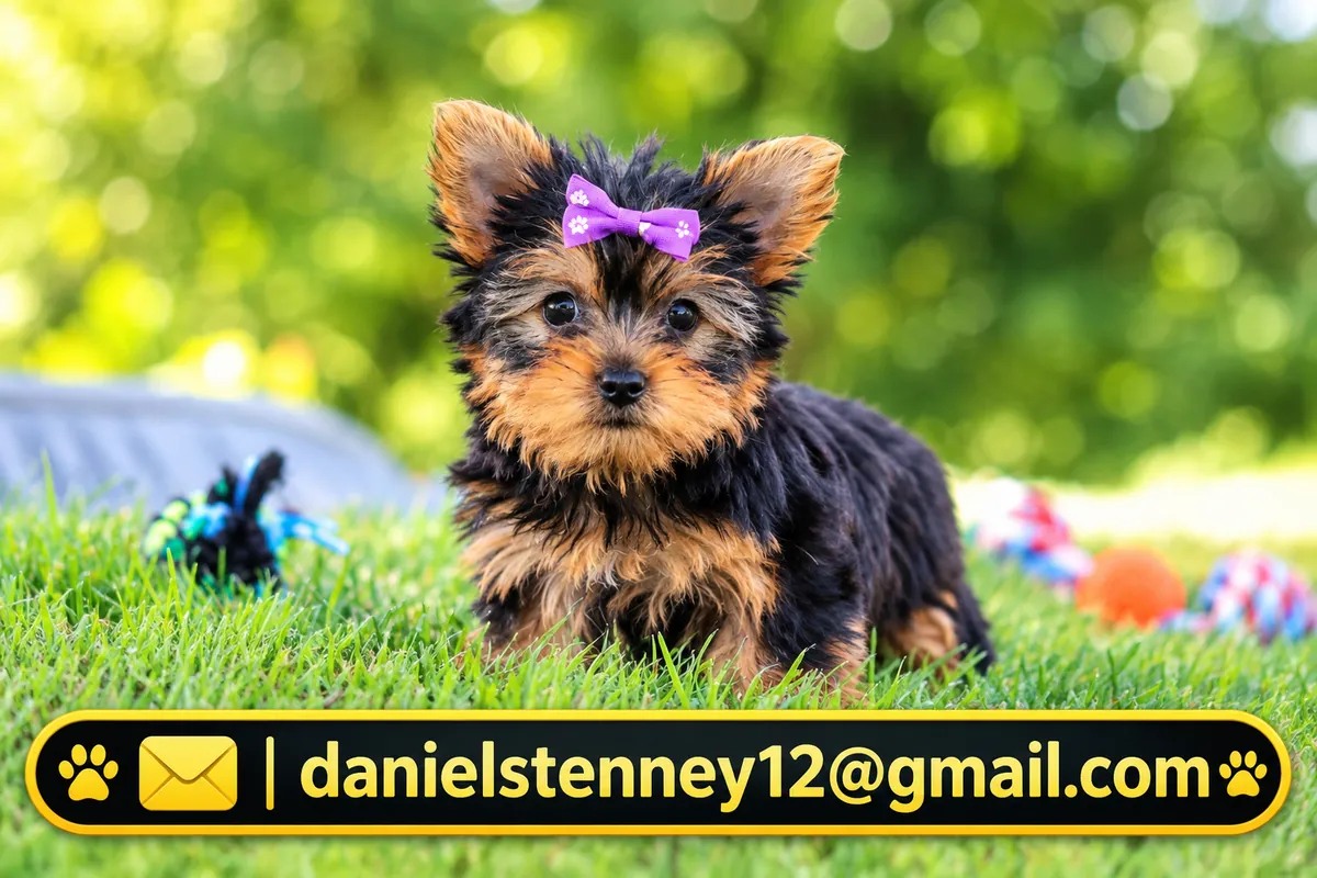 Yorkshire Terrier puppy 