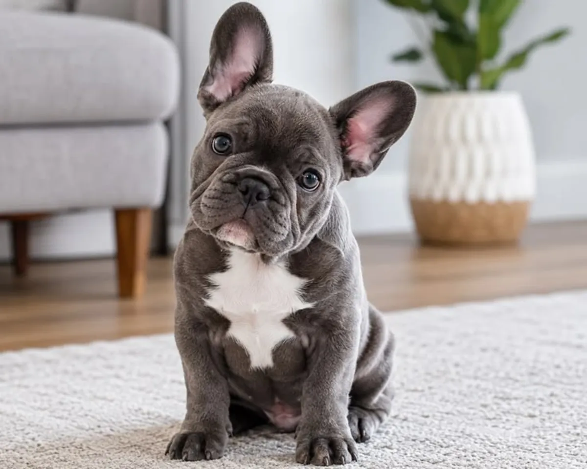 🐾 Rencontrez le adorable Bulldog Français ! 🐶💙