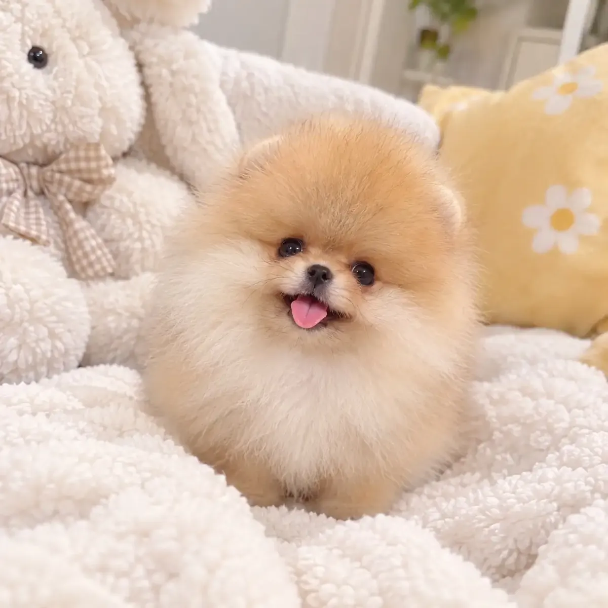 纯种博美犬幼犬