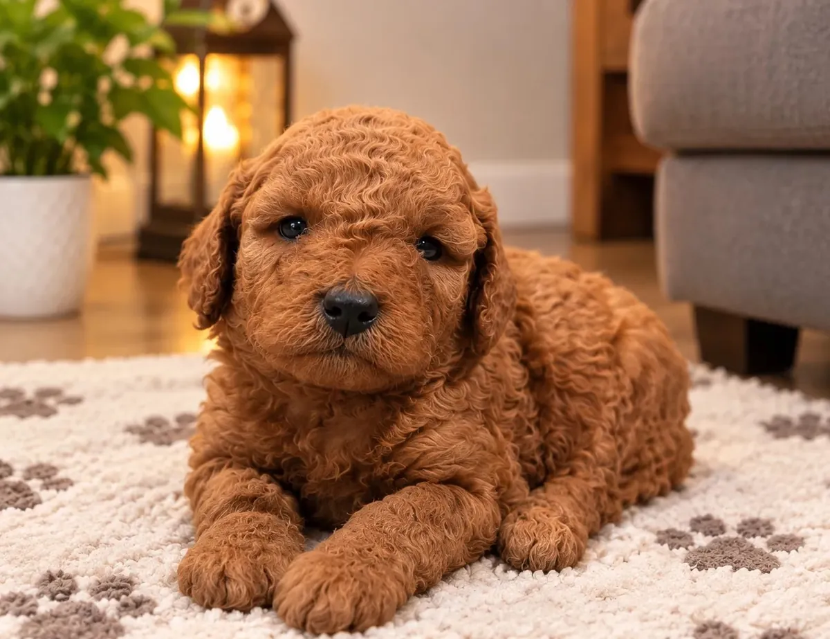优质迷你金毛杜宾犬幼犬，公犬和母犬
