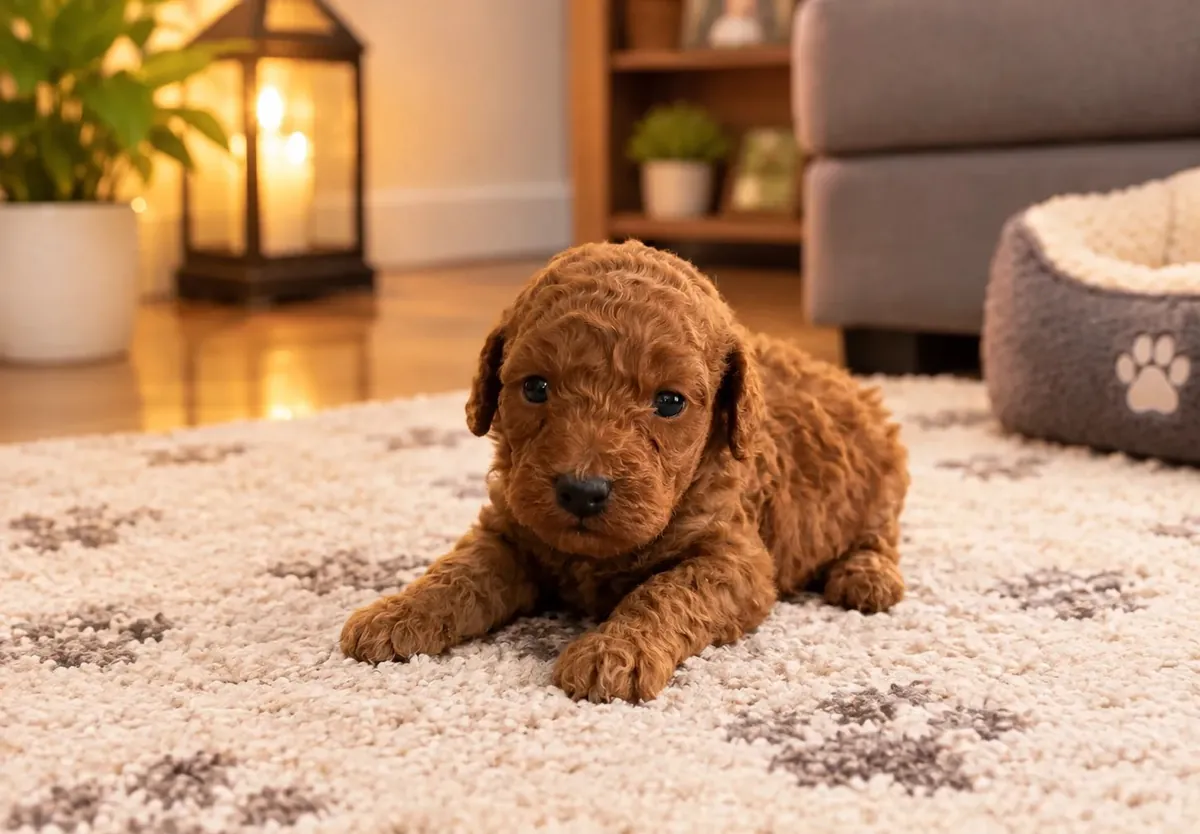 优质迷你金毛杜宾犬幼犬，公犬和母犬