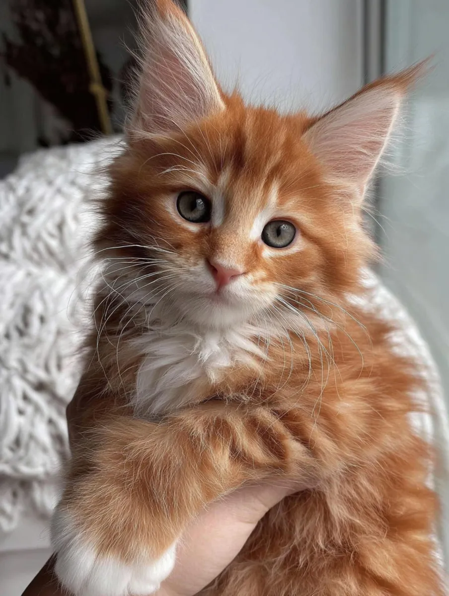 Güzel Maine Coon – Nazik ve Sevecen