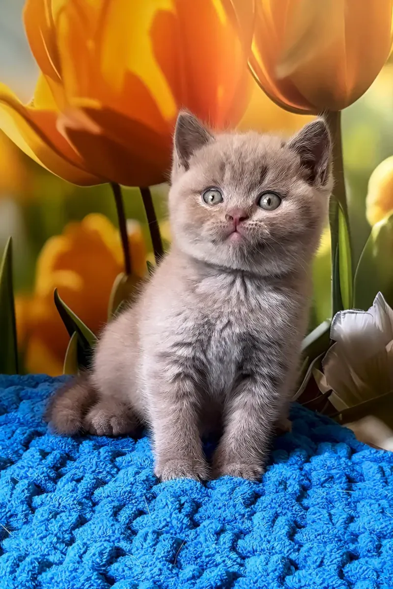 Male Brown British Shorthair Kitten