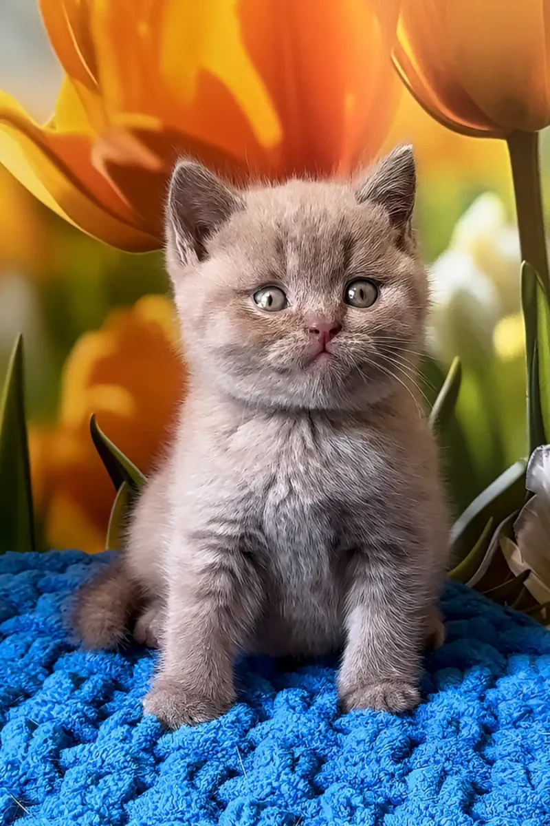Male Brown British Shorthair Kitten