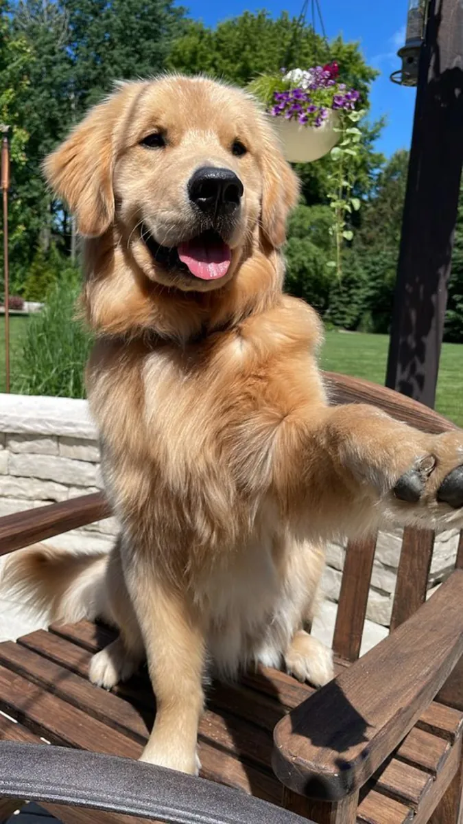 Friendly Golden Retriever Looking for a New Home