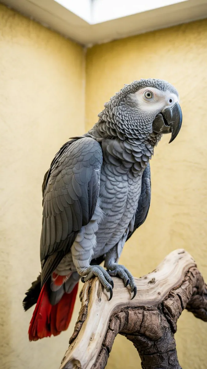 African Grey Parrots available for free adoption